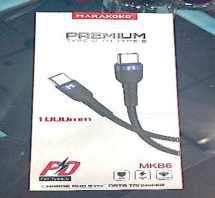 Cable Type-c To Type-c 1m