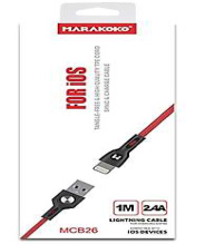 cable USB-lightning 1M 2.4 A