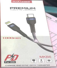 Cable Type-c To lightning 1m